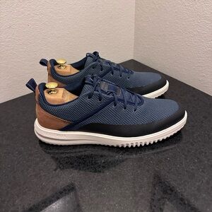 Cole Haan Zero Grand Atlantic Shoe Marine Blue Mens Size 12  #C35467